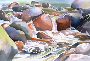 Rocks and Stream